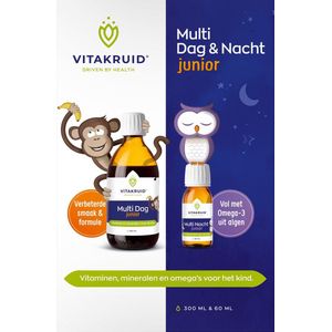 VitaKruid - Multi Dag & Nacht junior - 360 ml