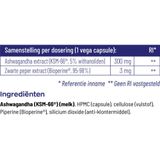 Vitakruid Ashwagandha ksm-66 & bioperine 60 vegetarische capsules