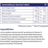 Vitakruid IJzer bisglycinaat 28 mg complex 90 tabletten