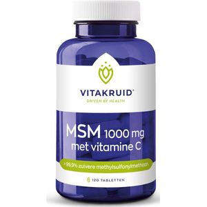 Vitakruid Msm 1000 mg Vitamine C 120 tabletten