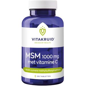 Vitakruid Msm 1000 mg Vitamine C 120 tabletten