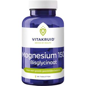 Vitakruid Magnesium 150 bisglycinaat 60 tabletten