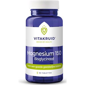 Vitakruid - Magnesium 150 bisglycinaat - 90 Tabletten