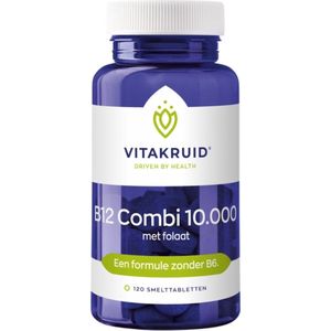 Vitakruid B12 Combi 10.000 met folaat  120 Smelttabletten