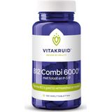 Vitakruid - B12 Combi - Vitamine - 6000 Mcg - 60 Tabletten