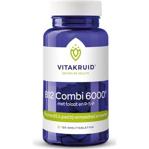 Vitakruid Vitamine b12 combi 6.000® met folaat 120 Tabletten