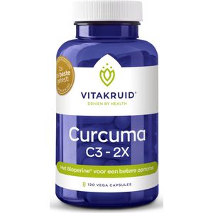 Vitakruid Curcuma C3-2X 120 Vegetarische capsules