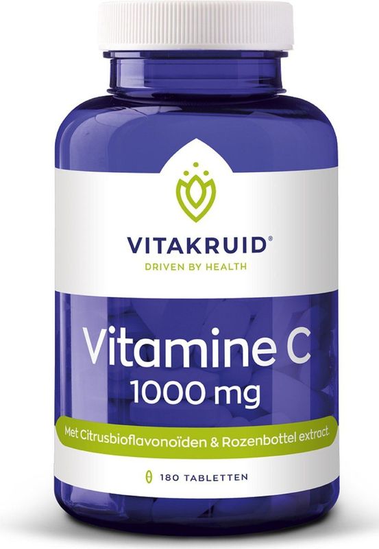 Vitakruid Vitamine C 1000 mg - 180 stuks