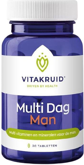 Vitakruid Multi dag man 30 tabletten