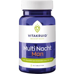Vitakruid Multi Nacht Man 30 tabletten