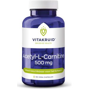 Vitakruid Acetyl-l-carnitine 500 mg (90vc)