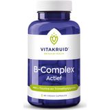 Vitakruid B-Complex actief 100 Vegetarische capsules