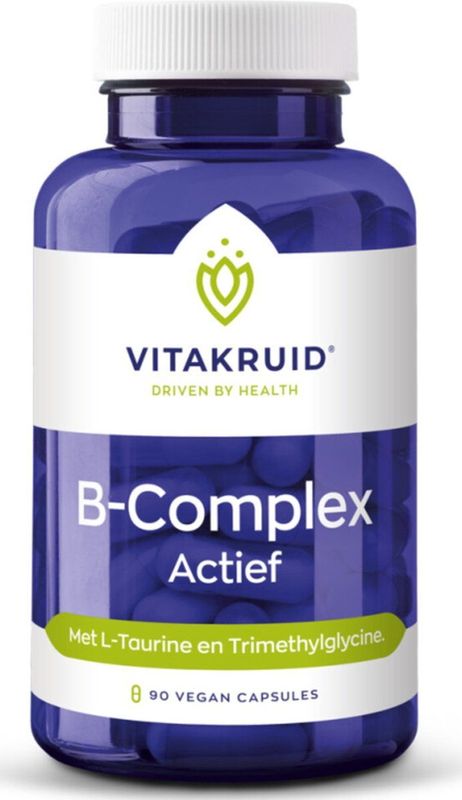 Vitakruid B-Complex actief 100 Vegetarische capsules
