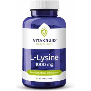 Vitakruid L-Lysine 1000 mg 100 tabletten