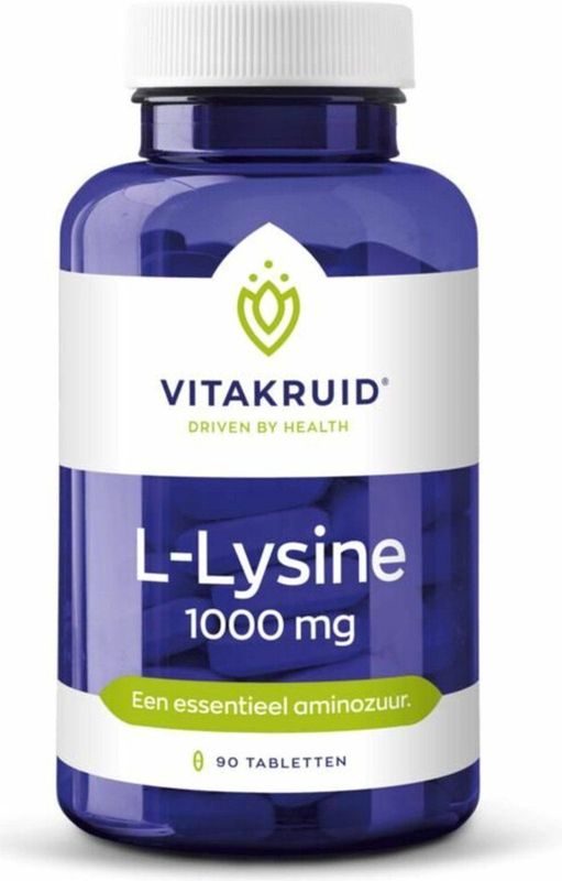 Vitakruid L-Lysine 1000 mg 100 tabletten