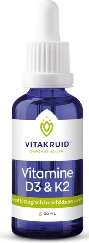 Vitakruid Vitamine D3 & K2 30 Milliliter