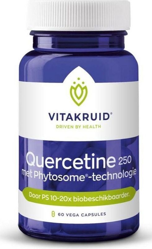 Vitakruid Quercetine 250 met Phytosome technologie 60 Vegetarische capsules