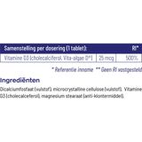 Vitakruid Vitamine D3 Vegan 25mcg /1000IE 120 tabletten