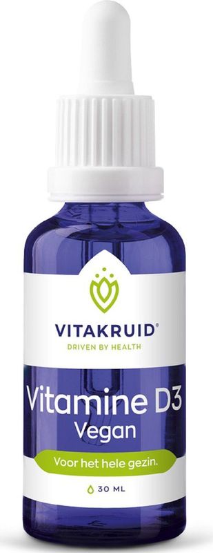 Vitakruid Vitamine D3 druppels Vegan 30 ml