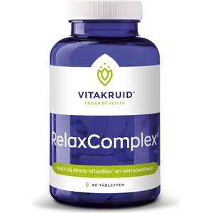 Vitakruid - RelaxComplex 1250 mg magnesiumtauraat & D3 - 90 Tabletten