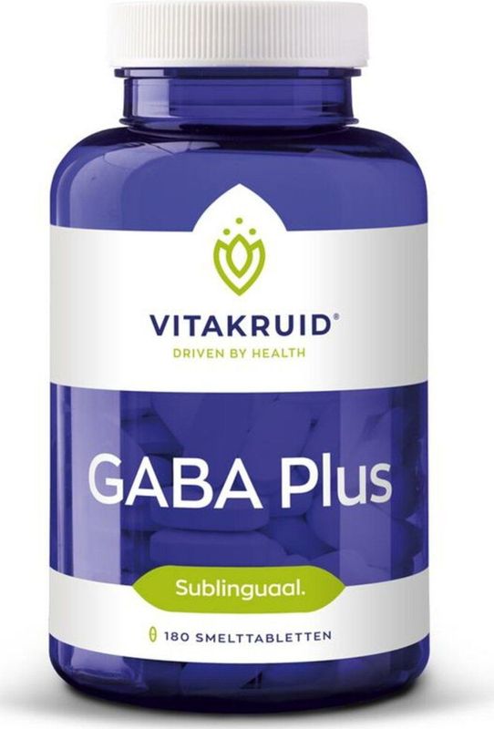 Vitakruid - GABA Plus - 180 Smelttabletten