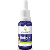 Vitakruid Vitamine K & D baby druppels 10ml 20 Milliliter