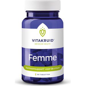 Vitakruid Femme Hormoonsupport voor de vrouw 60 tabletten