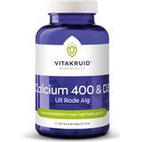 Vitakruid - Calcium 400 & D3 uit Rode Alg - 100 vcaps