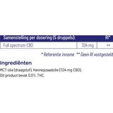 Vitakruid CBD Olie 5% Full Spectrum 10 ml