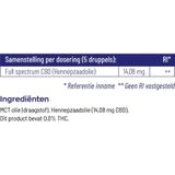 Vitakruid CBD Olie 10% full spectrum met MCT als drager 10 Milliliter