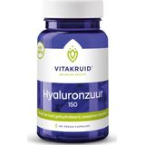 Vitakruid Hyaluronzuur 150 met Vitamine C 60 Vegetarische capsules
