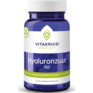 Vitakruid Hyaluronzuur 150 met Vitamine C 60 Vegetarische capsules