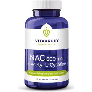 Vitakruid NAC 600mg N-acetyl L-cysteine