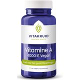 Vitakruid Vitamine A 4000 IE vegan 100 Vegetarische capsules