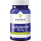 Vitakruid Lactoferrine 150 mg minimaal 95% puur + C 60 Vegetarische capsules