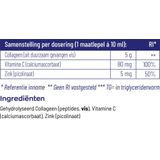 Vitakruid Viscollageen poeder met vitamine c en zink 125 gram