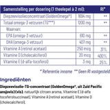Vitakruid Omega-3 visolie tg vloeibaar met a, d en e 125ml