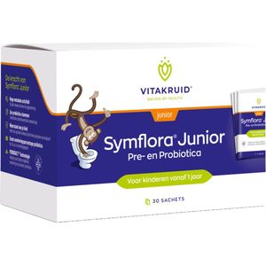 Vitakruid Symflora junior pre- en probiotica 30 sachets
