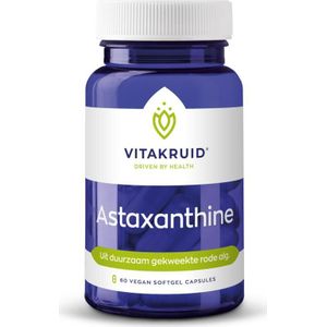 Vitakruid Astaxanthine vegan uit duurzaam gekweekte alg 60 Softgels