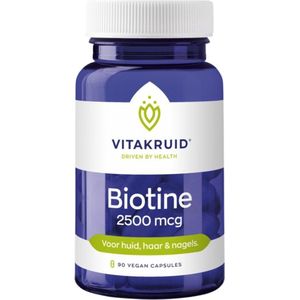 Vitakruid Biotine 2500 mcg 90 Vegetarische capsules