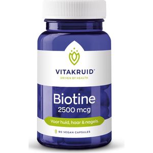 Vitakruid Biotine 2500 mcg 90 Vegetarische capsules