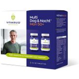 Vitakruid Multi dag & nacht man 50+ 2 x 30 tabletten 60 Tabletten