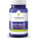 Vitakruid Multi dag & nacht man 50+ 2 x 30 tabletten 60 Tabletten