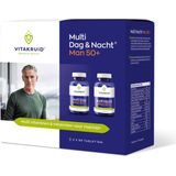 Vitakruid - Multi dag & nacht man 50+ 2 x 90 tabletten - 180 Tabletten