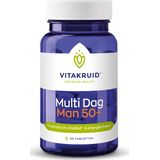 Vitakruid Multi Dag Man 50+ 30 tabletten