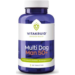 Vitakruid - Multi dag man 50+ - 90 Tabletten