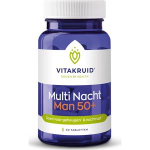 Vitakruid - Multi nacht man 50+ - 30 Tabletten