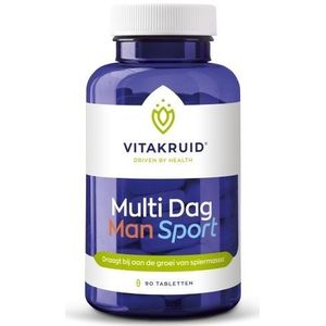 Vitakruid - Multi Dag Man Sport - Multivitaminen - 90 Stuks