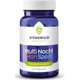 Vitakruid - Multi Nacht - Tabletten - 30 Stuks - Voedingssupplement Voor Actieve Mannen