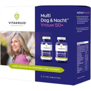 Vitakruid - Multi Dag & Nacht® Vrouw 50+ | 60 tabletten